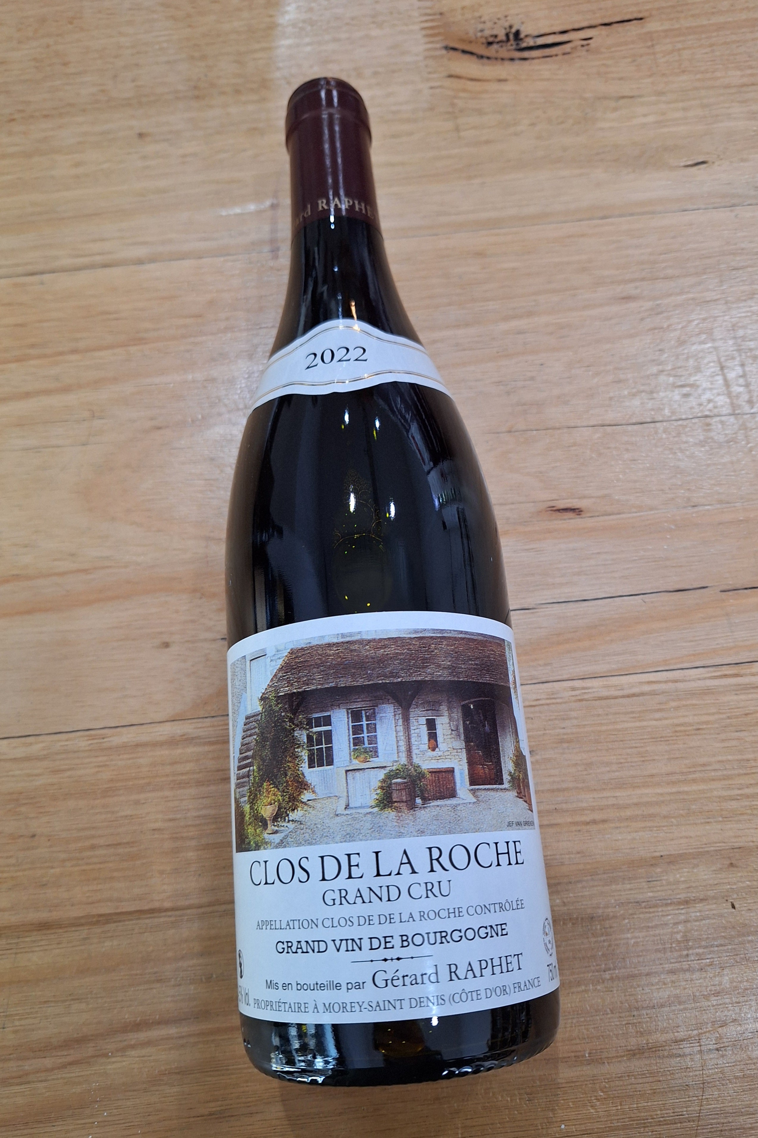 2022 Gerard Raphet Clos de la Roche Grand Cru – Union Cellars