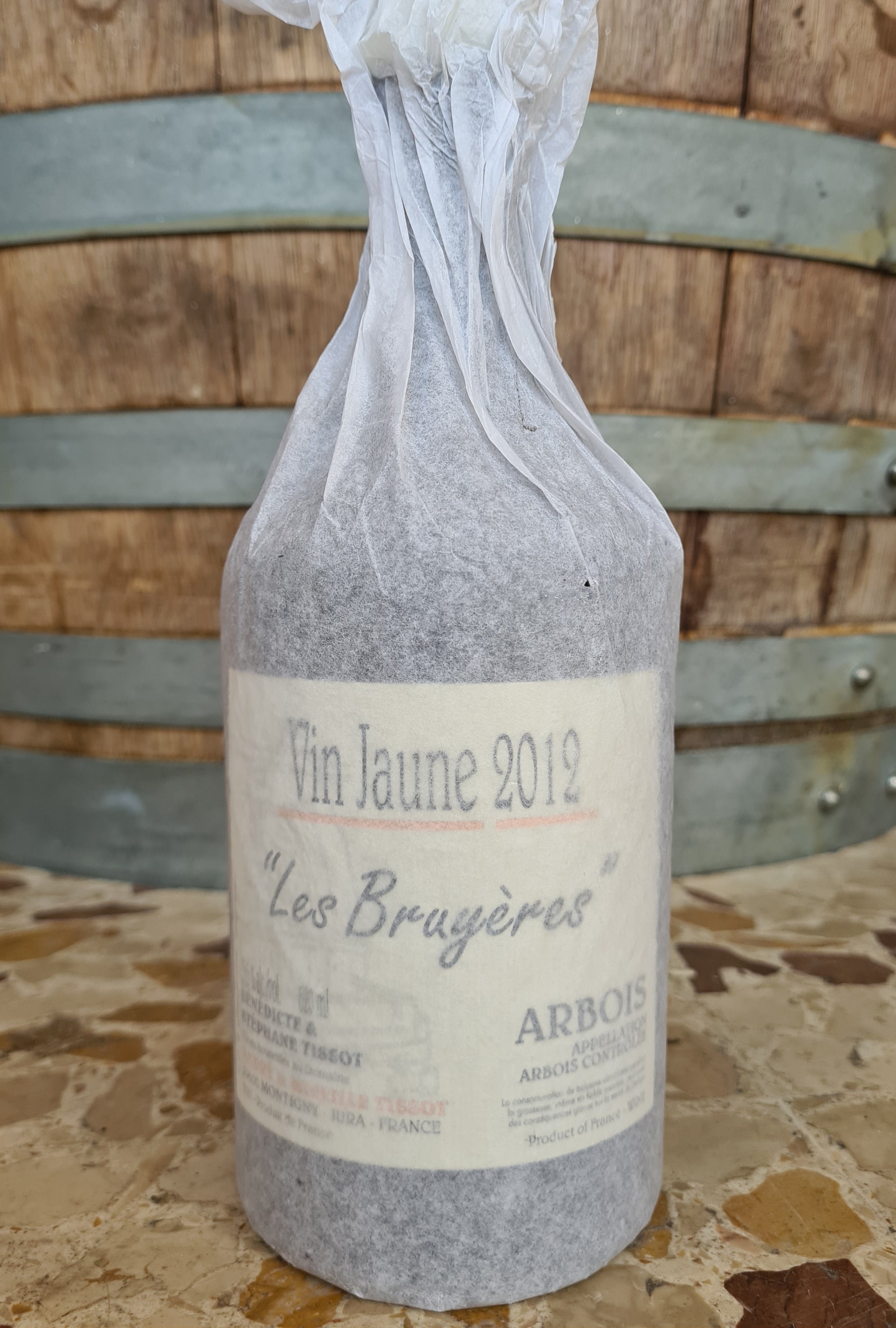 2012 Benedicte and Stephane Tissot Les Bruy res Vin Jaune Union